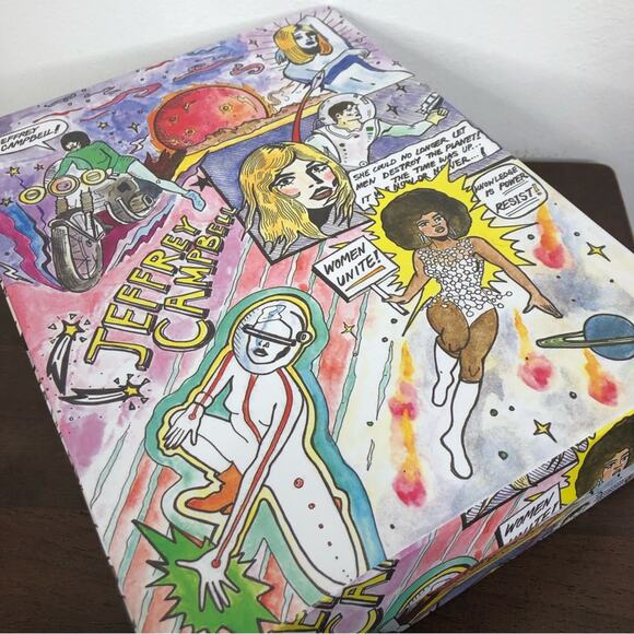 NEW Jeffrey Campbell White Leather Librarian Loafer Women's Size 6 - Picture 11 of 11